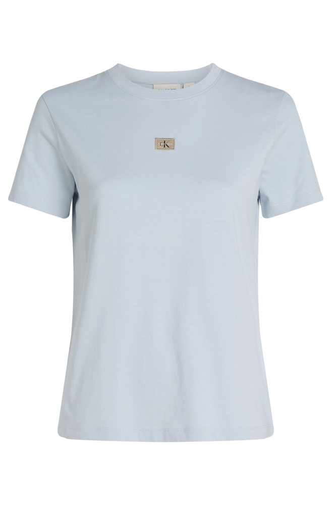 WOVEN LABEL REGULAR J20J225243 NIAGARA MIST